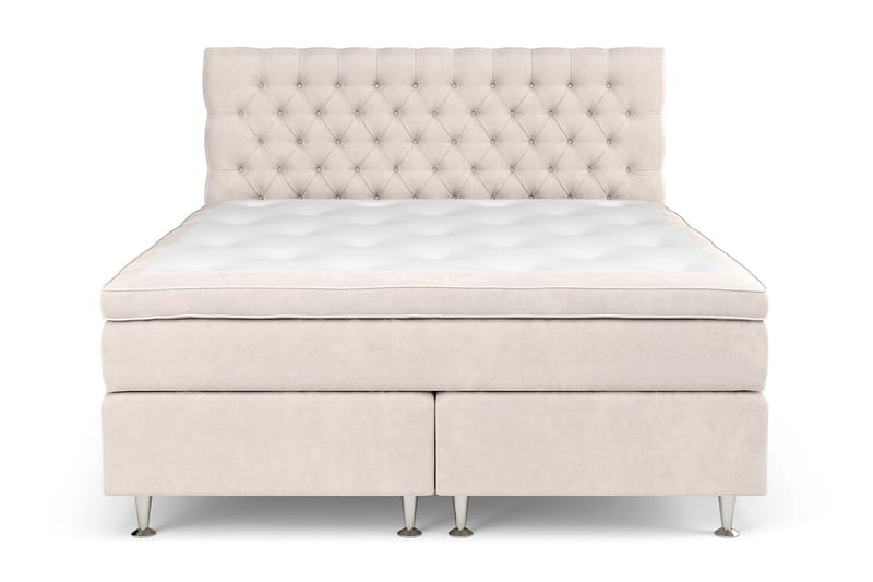 Celine Sängpaket 210x210 cm - Beige - Möbler - Säng - Komplett sängpaket