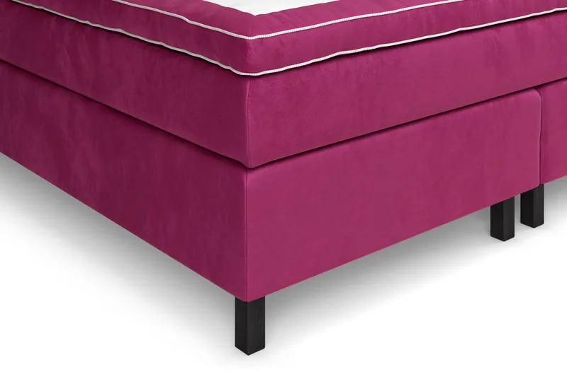 Celine Sängpaket 210x210cm - Rosa / Sammet - Möbler - Säng - Kontinentalsäng