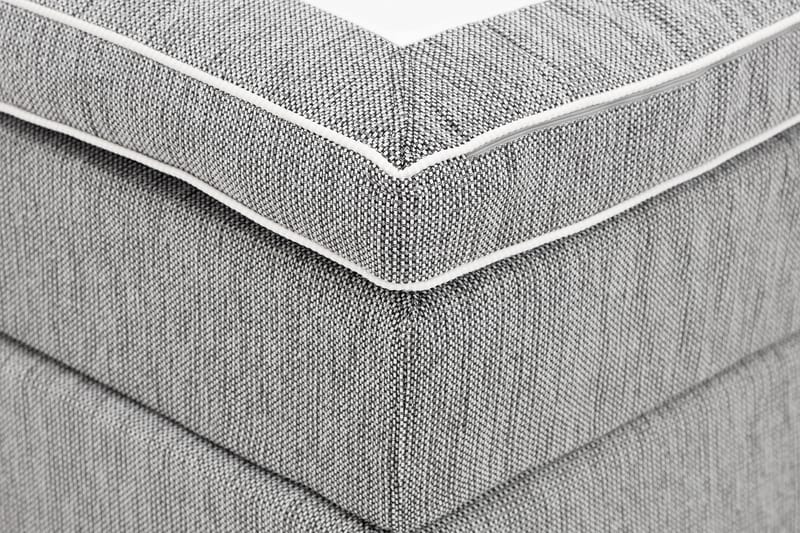 Charleston Kontinentalsäng 160x200 - Ljusgrå - Möbler - Säng - Kontinentalsäng