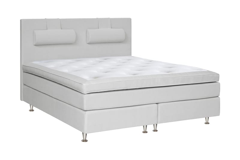 Charleston Kontinentalsäng 180x200 Fast Valbar - Ljusgr å - Möbler - Säng - Kontinentalsäng