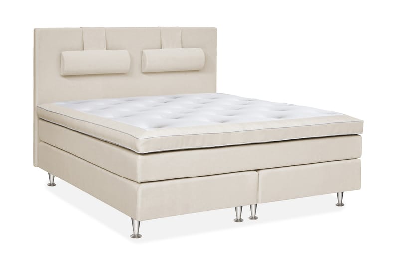 Charleston Kontinentalsäng 180x200 Fast Valbar Malaga - Malaga Beige - Möbler - Säng - Kontinentalsäng