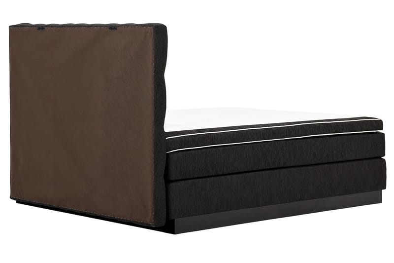 Charleston Kontinentalsäng 180x200 Fast Polyeterskum - Svart - Möbler - Säng - Kontinentalsäng