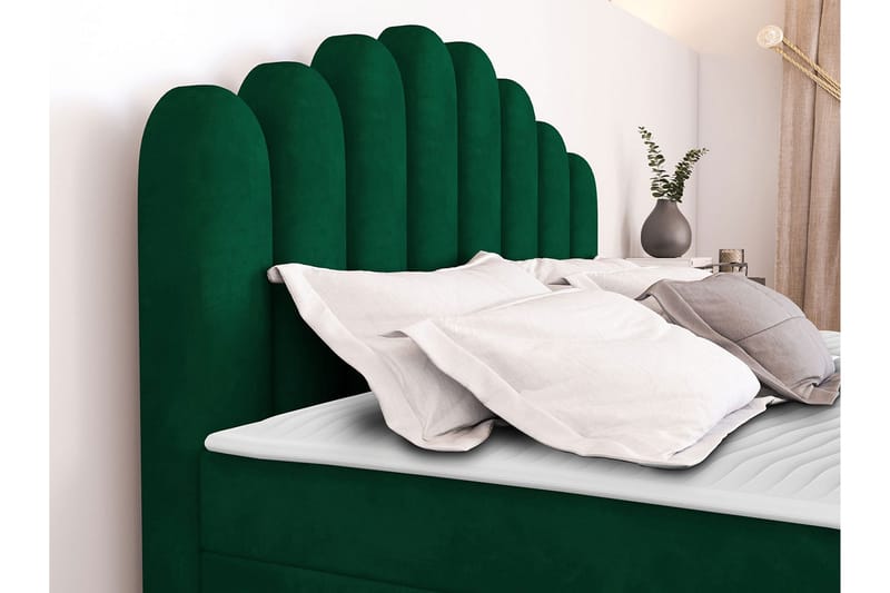 Chepstow Kontinentalsäng 180x200 cm Medium - Sammet/Beige - Möbler - Säng - Kontinentalsäng