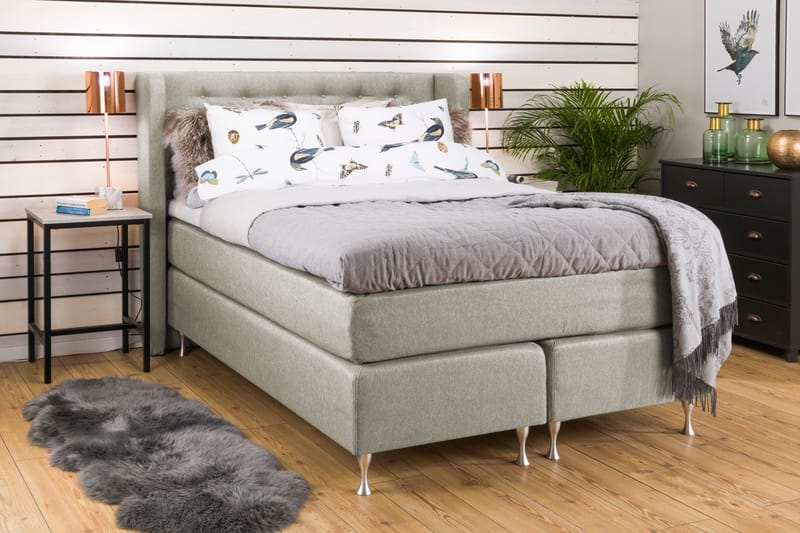 Cloud Komplett Sängpaket 140x200 - Beige - Möbler - Säng - Komplett sängpaket