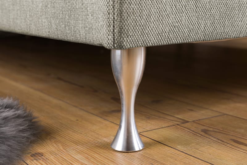 Cloud Komplett Sängpaket 140x200 - Med Sidor Beige/Vit - Möbler - Säng - Kontinentalsäng