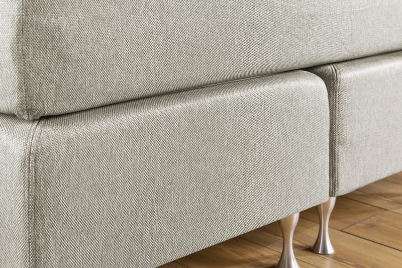 Cloud Komplett Sängpaket 140x200 - Med Sidor Beige/Vit - Möbler - Säng - Komplett sängpaket