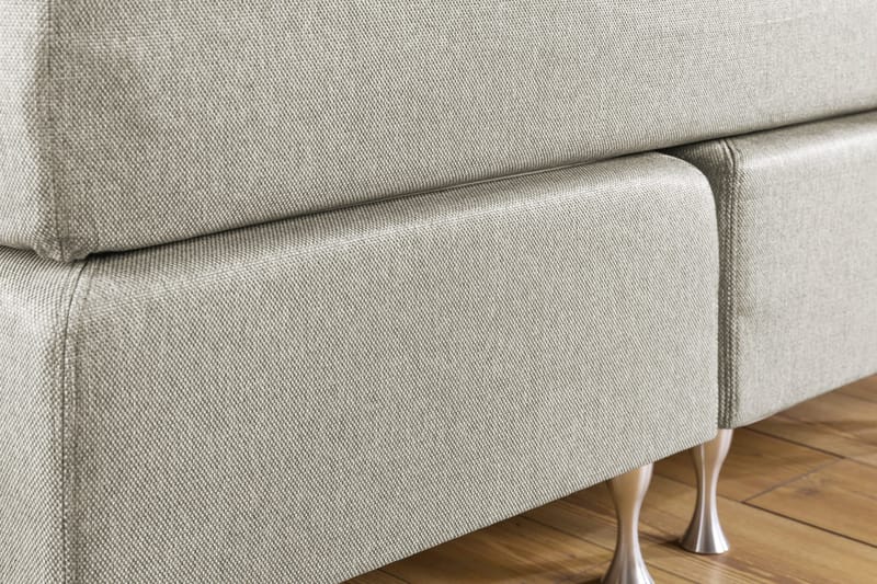 Cloud Komplett Sängpaket 140x200 - Med Sidor Beige/Vit - Möbler - Säng - Kontinentalsäng