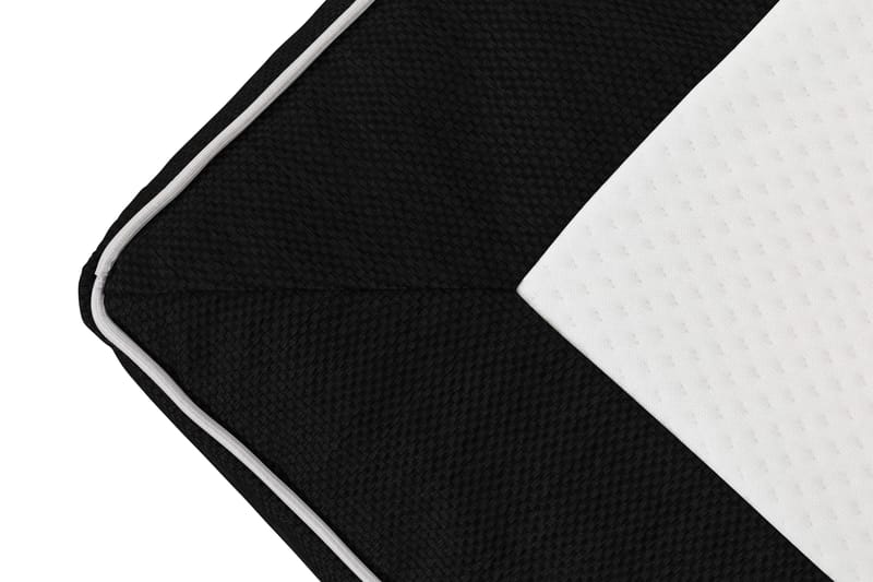 Cloud Komplett Sängpaket 140x200 - Med Sidor Svart/Vit - Möbler - Säng - Kontinentalsäng