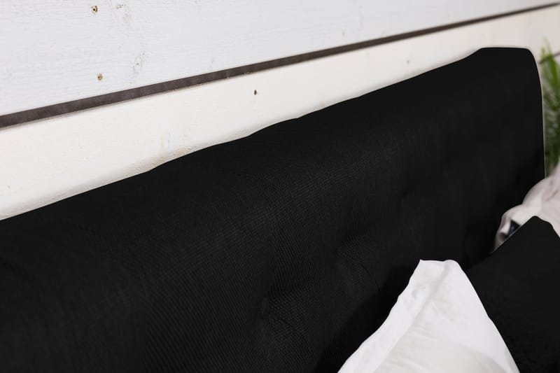 Cloud Kontinentalsäng 160x200 - Svart - Möbler - Säng - Kontinentalsäng