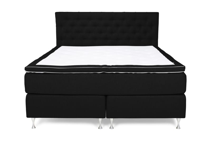 Cloud Kontinentalsäng 180x200, Svart