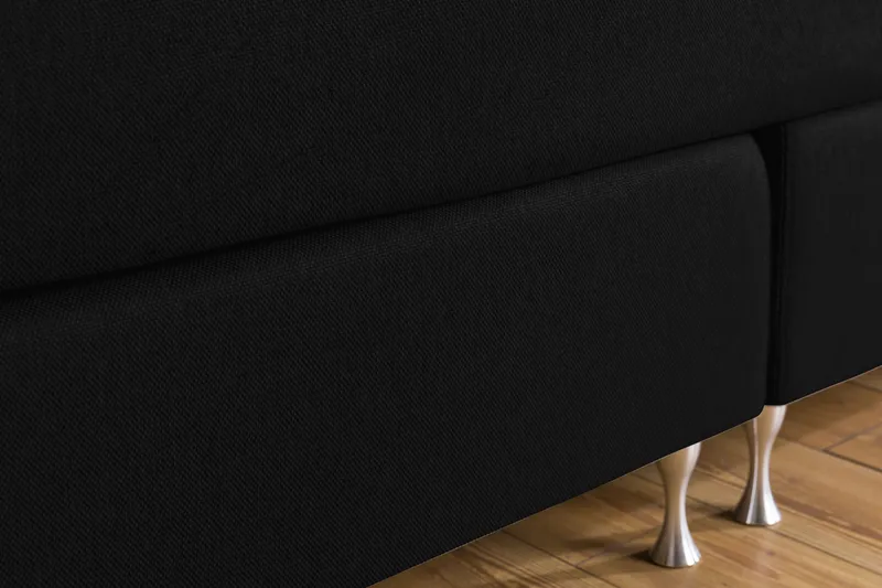 Cloud Kontinentalsäng 180x200 - Svart - Möbler - Säng - Kontinentalsäng