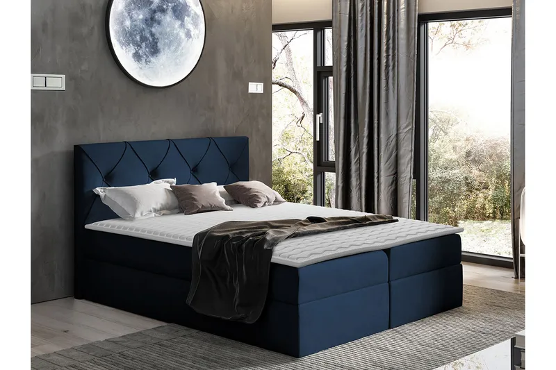 Crystalina Kontinentalsäng 200x200 cm - Möbler - Säng - Kontinentalsäng