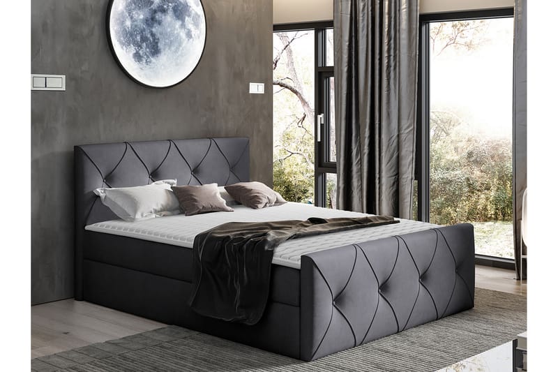 Crystalina Lux Kontinentalsäng 120x200 cm - Möbler - Säng - Kontinentalsäng
