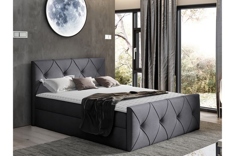 Crystalina Lux Kontinentalsäng 180x200 cm - Möbler - Säng - Kontinentalsäng