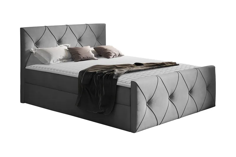 Crystalina Lux Kontinentalsäng 180x200 cm, undefined