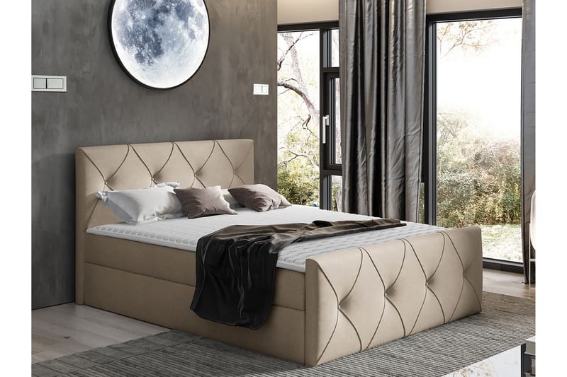 Crystalina Lux Kontinentalsäng 180x200 cm - Möbler - Säng - Kontinentalsäng