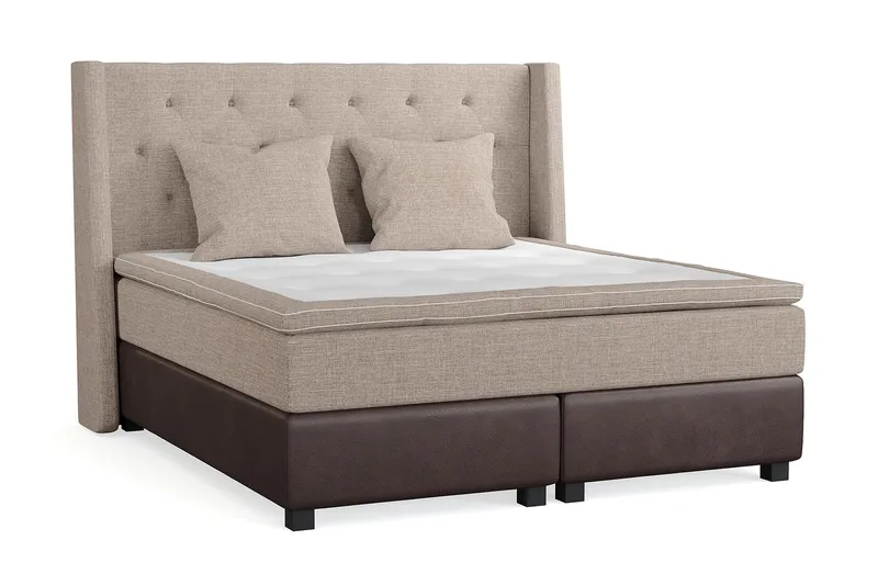 Cuba Kontinentalsäng 180x200 - (+Fler val) Beige/Brun - Möbler - Säng - Kontinentalsäng