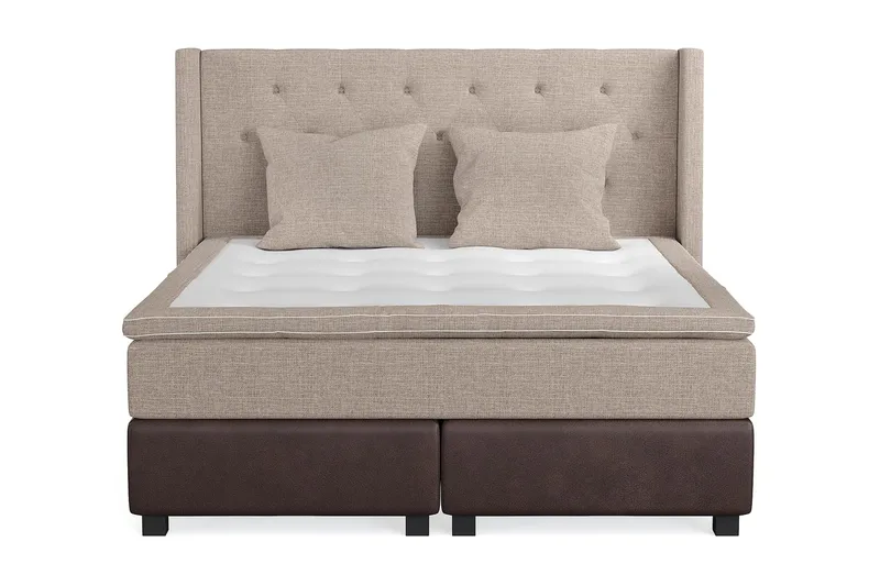 Cuba Kontinentalsäng 180x200 - (+Fler val) Beige/Brun - Möbler - Säng - Kontinentalsäng