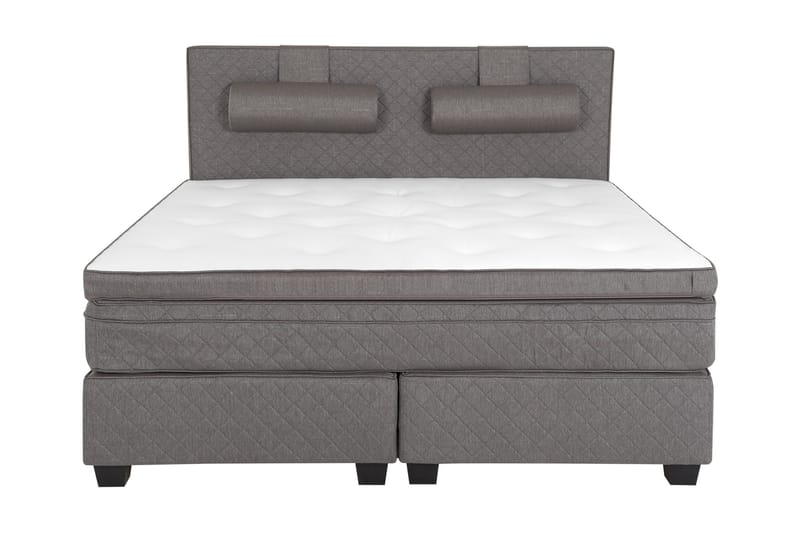 Diamond Komplett Sängpaket 180x200 cm Memory  Grå - Grå - Möbler - Säng - Kontinentalsäng