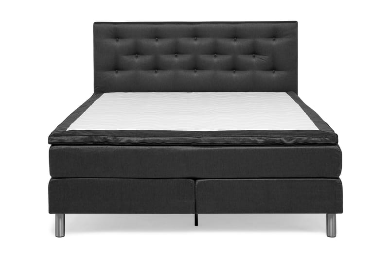 Diplomat Komplett Sängpaket 180x200 - Mörkgrå - Möbler - Säng - Komplett sängpaket