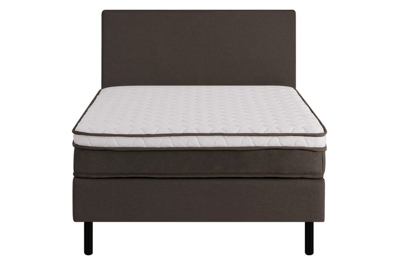 Divine Komplett Sängpaket 120x200 cm Med sänggavel Med sängben - Brun - Möbler - Säng - Kontinentalsäng