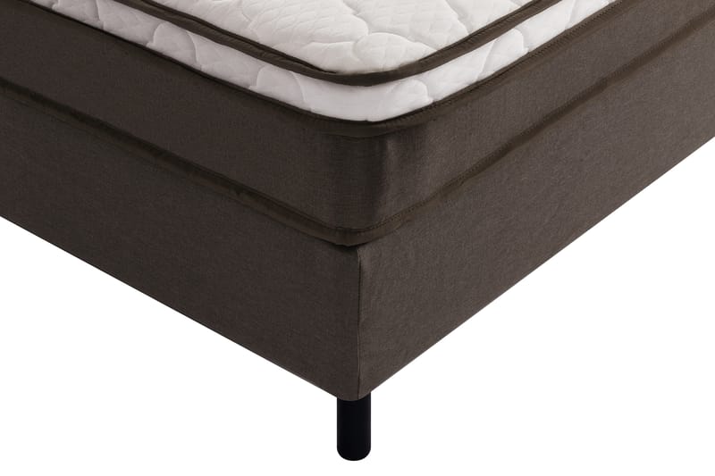 Divine Komplett Sängpaket 120x200 cm Med sänggavel Med sängben - Brun - Möbler - Säng - Kontinentalsäng