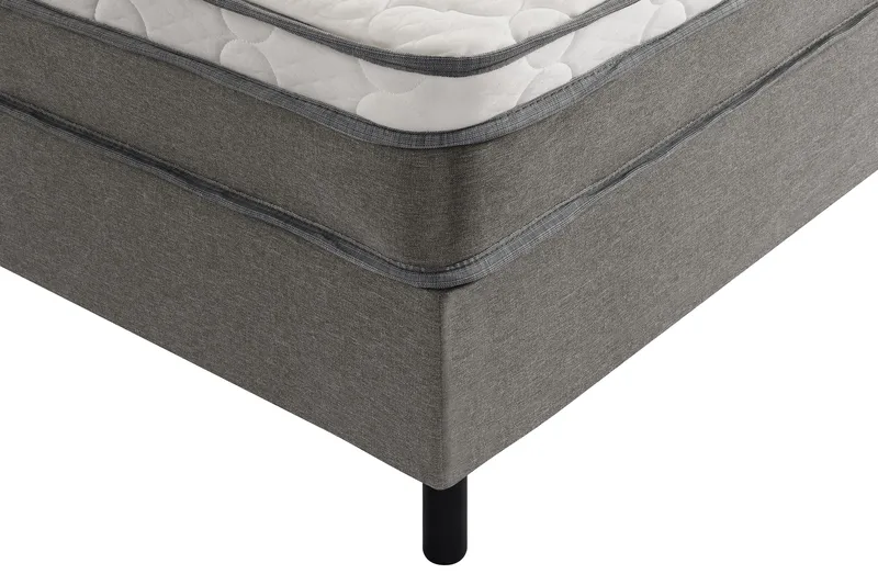 Divine Komplett Sängpaket 180x200 cm - Grå - Möbler - Säng - Kontinentalsäng