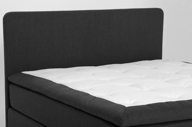 Dolly Kontinentalsäng 180x200cm Memoryfoam - Mörkgrå Svarta Ben - Möbler - Säng - Kontinentalsäng
