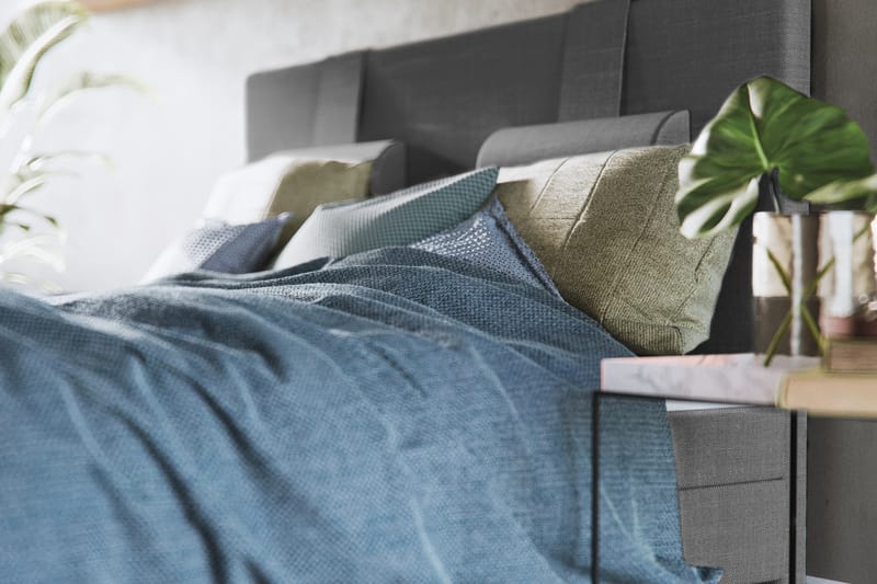 Dream Lyx Kontinentalsäng 140Högelastiskt Skum - Svart - Möbler - Säng - Kontinentalsäng