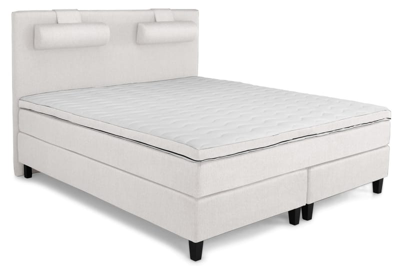 Elite Basic Komplett Sängpaket Kontinentalsäng 160x200 cm - Beige - Komplett sängpaket - Kontinentalsäng - Dubbelsäng