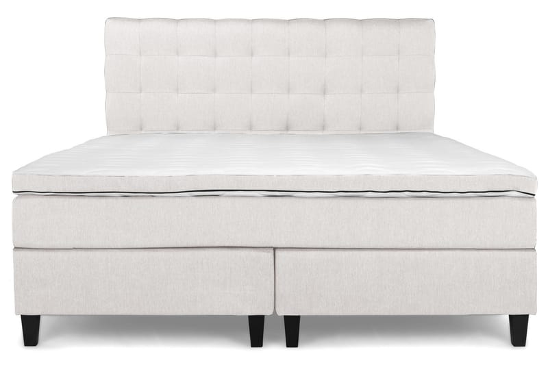 Elite Basic Komplett Sängpaket Kontinentalsäng 160x200 cm - Beige - Dubbelsäng - Komplett sängpaket - Kontinentalsäng