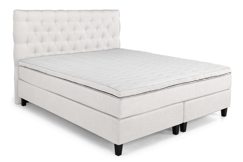 Elite Basic Komplett Sängpaket Kontinentalsäng 180x200 cm - Beige - Dubbelsäng - Komplett sängpaket - Kontinentalsäng
