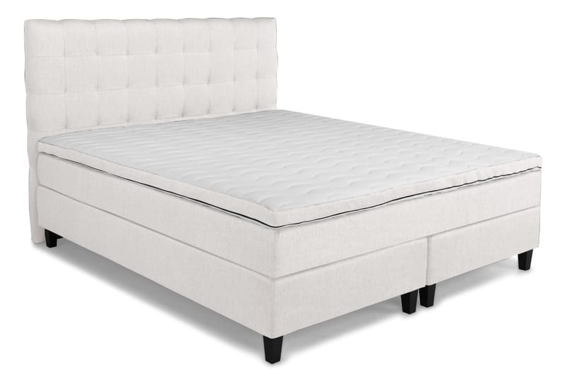 Elite Lyx Komplett Sängpaket Kontinentalsäng 180x200 cm - Beige - Dubbelsäng - Komplett sängpaket - Kontinentalsäng