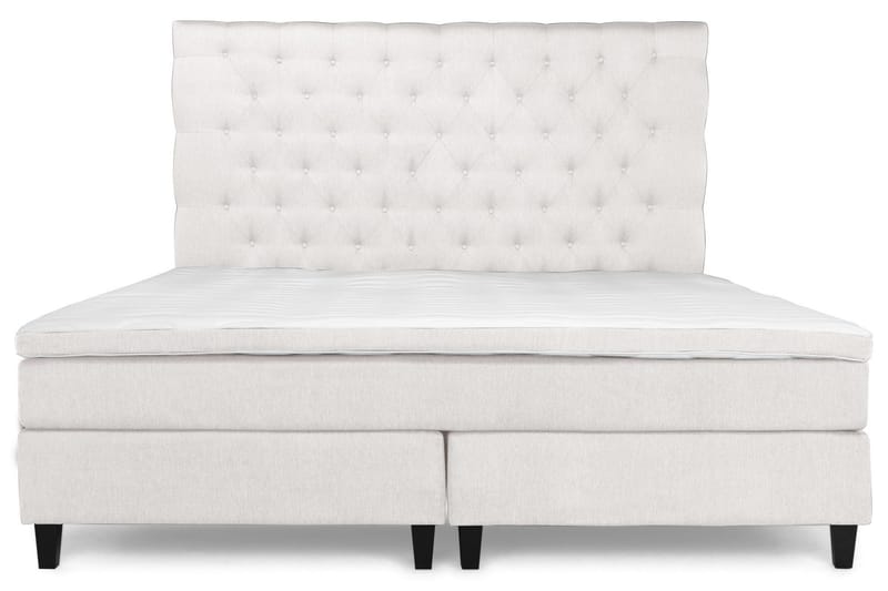 Elite Premium Komplett Sängpaket Kontinentalsäng 210x210 cm - Beige - Komplett sängpaket - Kontinentalsäng - Dubbelsäng - Familjesäng