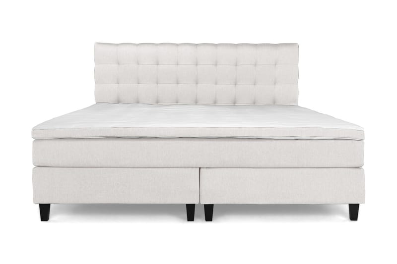 Elite Premium Sängpaket 210x210 Fast/Medium Latex - Beige - Komplett sängpaket - Kontinentalsäng - Dubbelsäng - Familjesäng