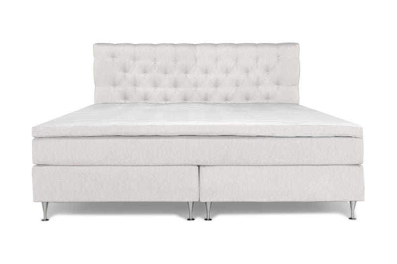 Elite Premium Sängpaket 160x200 Fast/Fast Elastiskt - Beige - Komplett sängpaket - Kontinentalsäng - Dubbelsäng