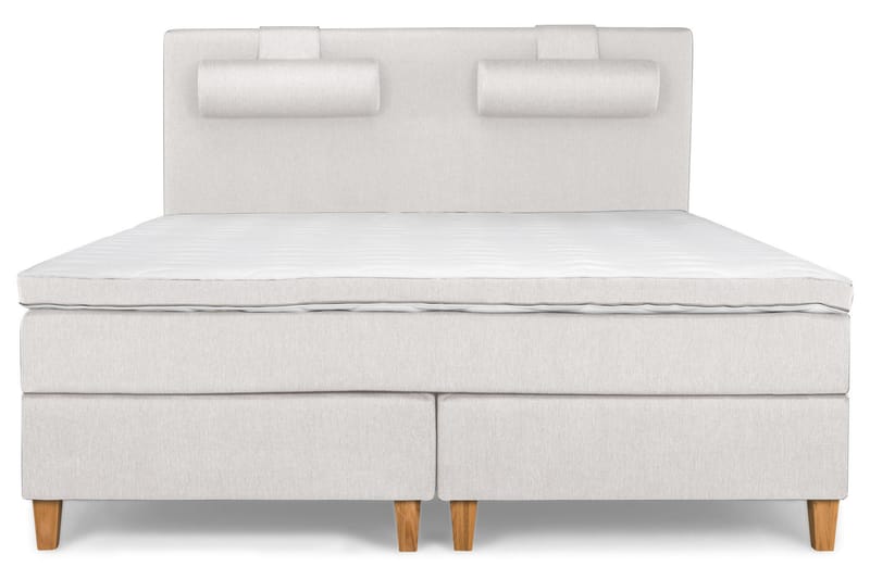 Elite Premium Sängpaket 160x200 Medium/Medium - Beige - Komplett sängpaket - Kontinentalsäng - Dubbelsäng