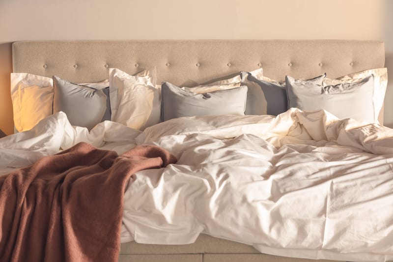 Ella Familjesäng Sängpaket 240x210  cm - (+Fler val) Beige - Möbler - Säng - Komplett sängpaket