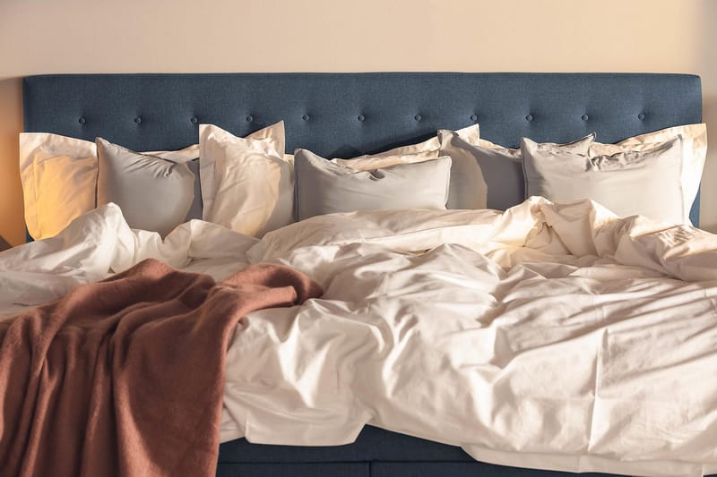 Ella Familjesäng Sängpaket 240x210  cm - (+Fler val) Mörkblå - Möbler - Säng - Kontinentalsäng