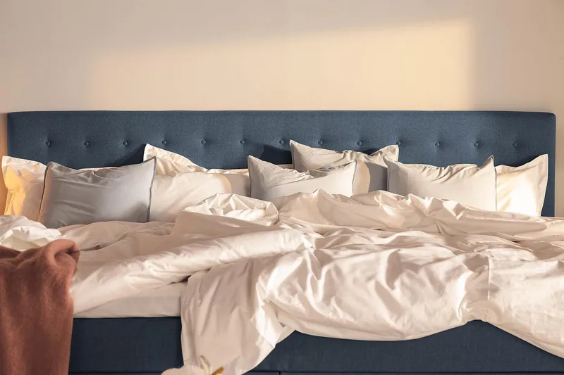 Ella Familjesäng Sängpaket 280x200  cm - (+Fler val) Mörkblå - Möbler - Säng - Kontinentalsäng