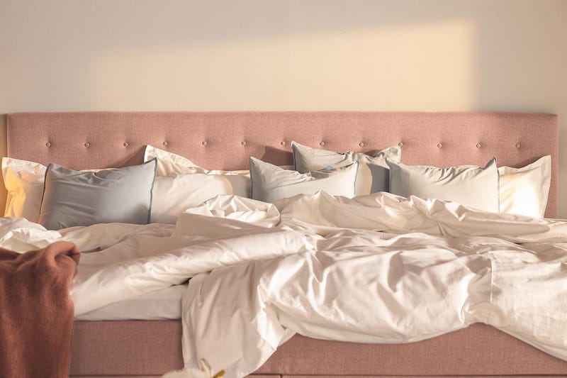 Ella Familjesäng Sängpaket 280x200  cm - (+Fler val) Rosa - Möbler - Säng - Kontinentalsäng
