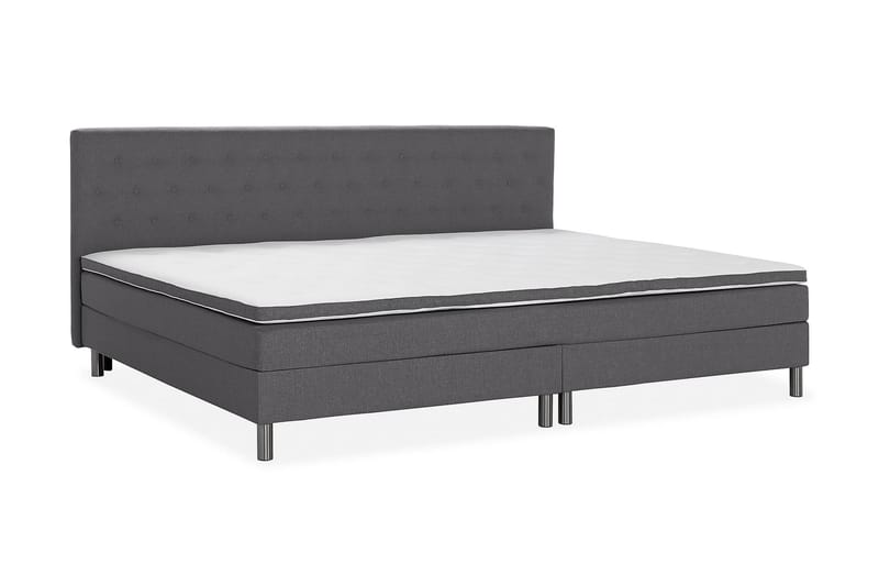 Ella Familjesäng Sängpaket 280x210  cm - (+Fler val) Mörkgrå - Möbler - Säng - Komplett sängpaket