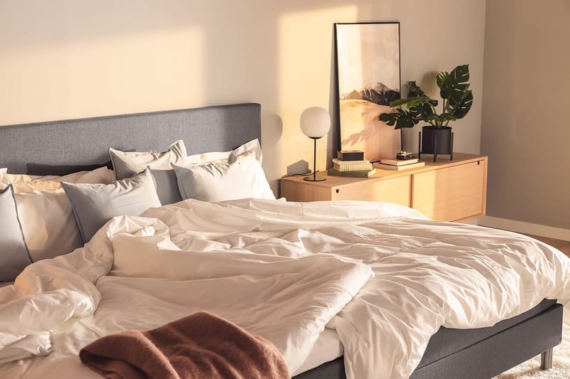 Ella Familjesäng Sängpaket 280x210  cm - (+Fler val) Mörkgrå - Möbler - Säng - Komplett sängpaket