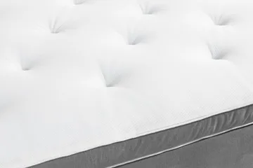 Ella Kontinentalsäng 120x200cm - Grå/Sammet - Möbler - Säng - Kontinentalsäng