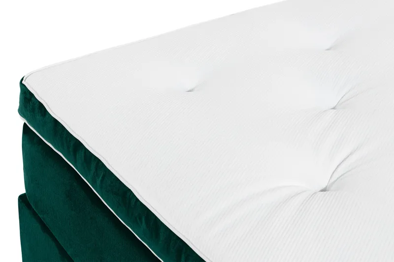 Ella Kontinentalsäng 120x200cm - Grön/Sammet - Möbler - Säng - Kontinentalsäng