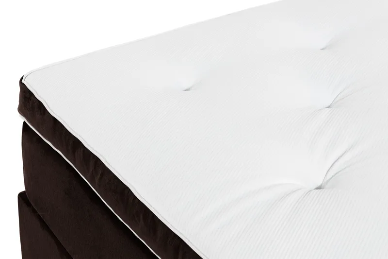 Ella Kontinentalsäng 160x200cm - Brun/Sammet - Möbler - Säng - Kontinentalsäng