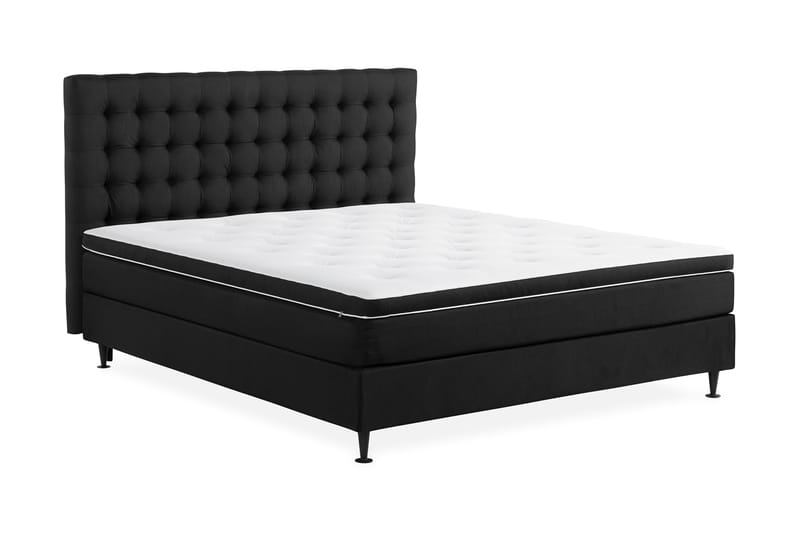Ella Kontinentalsäng 160x200cm - Svart - Möbler - Säng - Kontinentalsäng