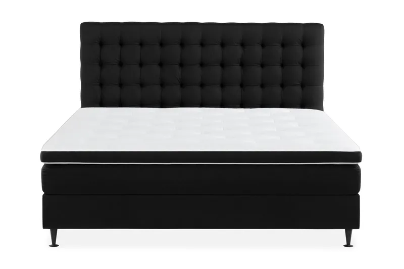 Ella Kontinentalsäng 180x200cm, Svart