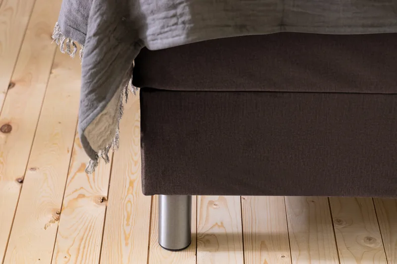 Ella Kontinentalsäng 90x200cm - Brun/Sammet - Möbler - Säng - Kontinentalsäng