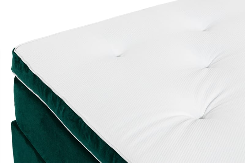 Ella Kontinentalsäng 90x200cm - Grön/Sammet - Möbler - Säng - Kontinentalsäng